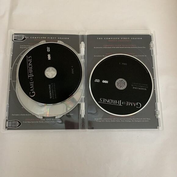 Game of Thrones: The Complete First Season Gift Box (DVD, 2015, 5-Disc Set) - Picture 7 of 7